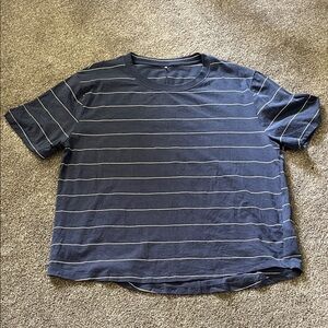 Calia Navy Striped Women’s Shirt